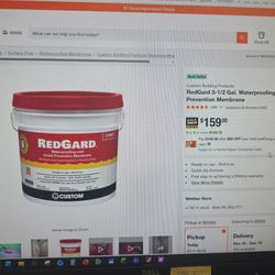 Redgard Waterproofing 3.5 Gal 