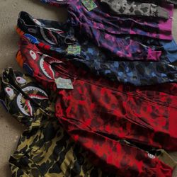 Bape Zip Ups Camo