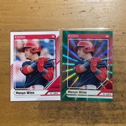 2024 DONRUSS MASYN WINN 2 CARD LOT 