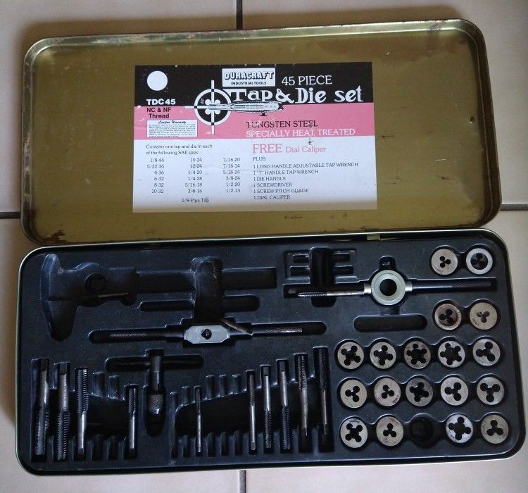Tap And Die Set