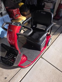 Pride Victory scooter more comfortable than a gogo