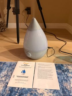 Working Crane Drop Shape Humidifier Ultrasonic Cool Mist