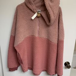  New w/ Tags Victoria Secret Sherpa Hoodie 