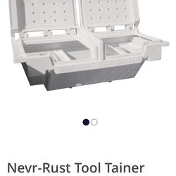 Nevr-Rust; Tool-Tainer II Plastic Tool Box- MAKE AN OFFER!