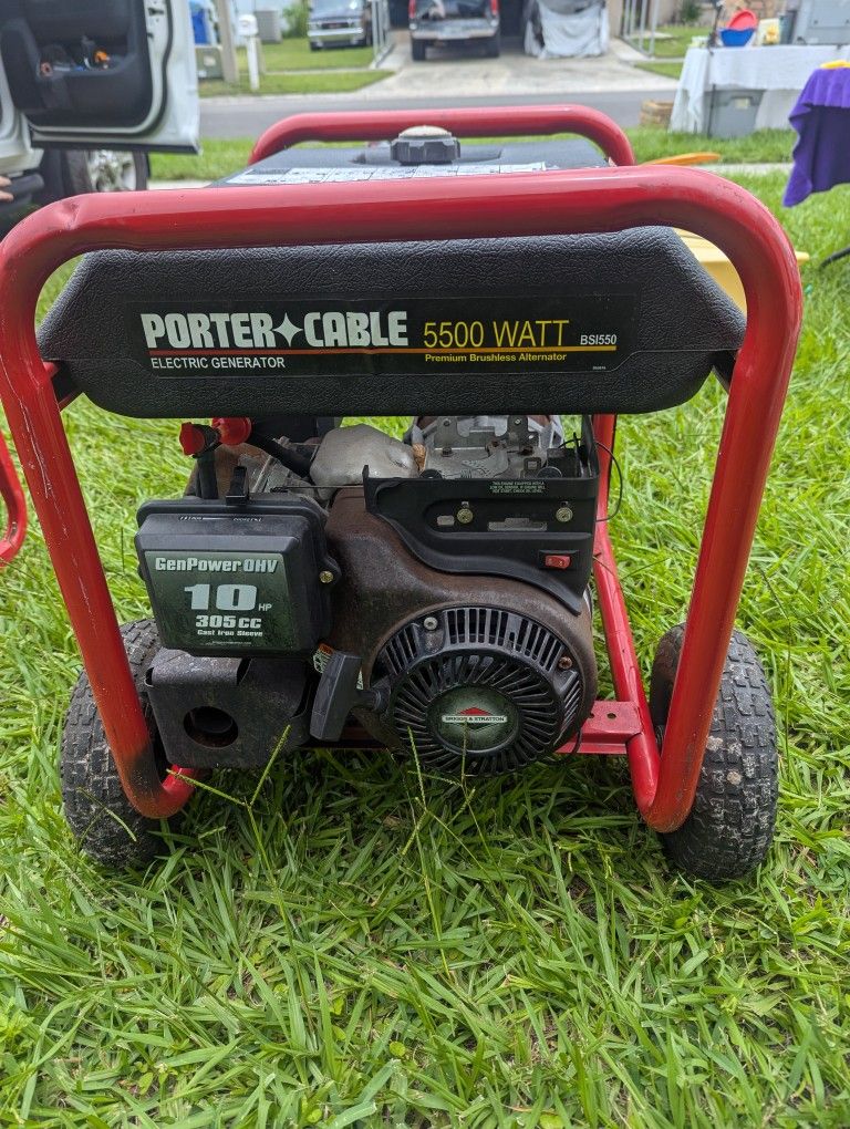 5kw Porter-Cable Generator 