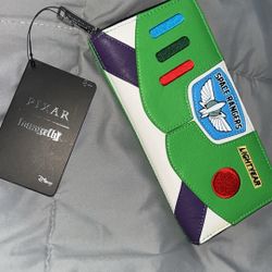 Loungefly Disney Pixar Toy Story Buzz Lightyear zip-around wallet