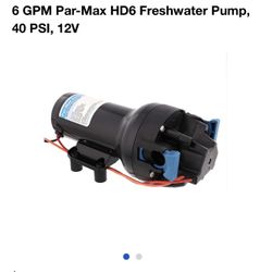 6 GPM Par-Max HD6 Freshwater Pump, 40 PSI, 12V