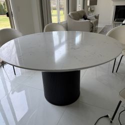 53” Round Marble Table 