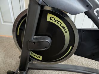Working workout bicycle