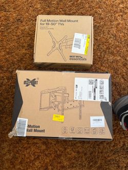 2 TV Wall Mounts.
