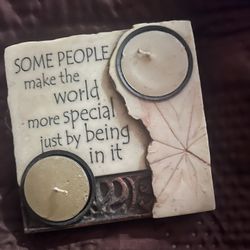 Stone Votive  Candle 