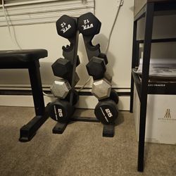 Weight Set Plus Rack