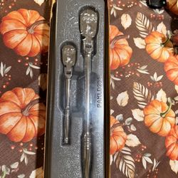 Snap on 100th Anniversary Ratchet Set Flex Head RAT2TFLFCE
