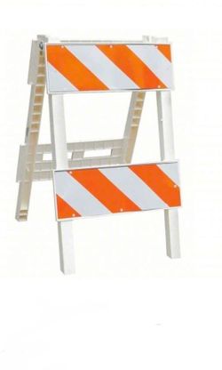 Grainger Approved  Type 2 Folding Barricade