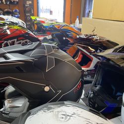 Off Road Dirt Bike Helmet S Goggles Gloves And More ____13456 Telegraph Rd Whittier