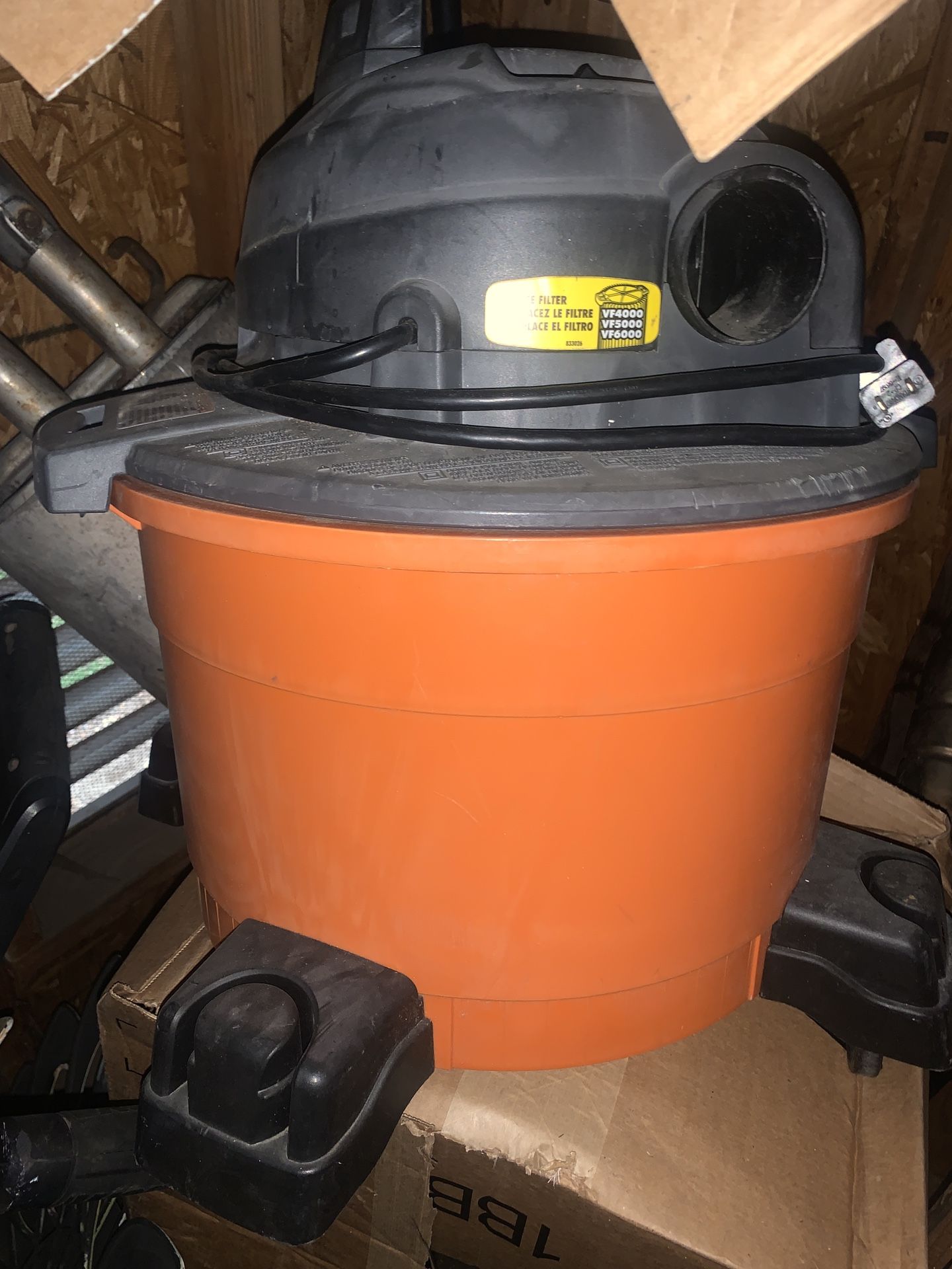 rigid shop vac wet dry barely used for Sale in La Mesa, CA OfferUp