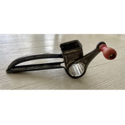 Vintage 1950s French Metal Handheld Cheese Grater