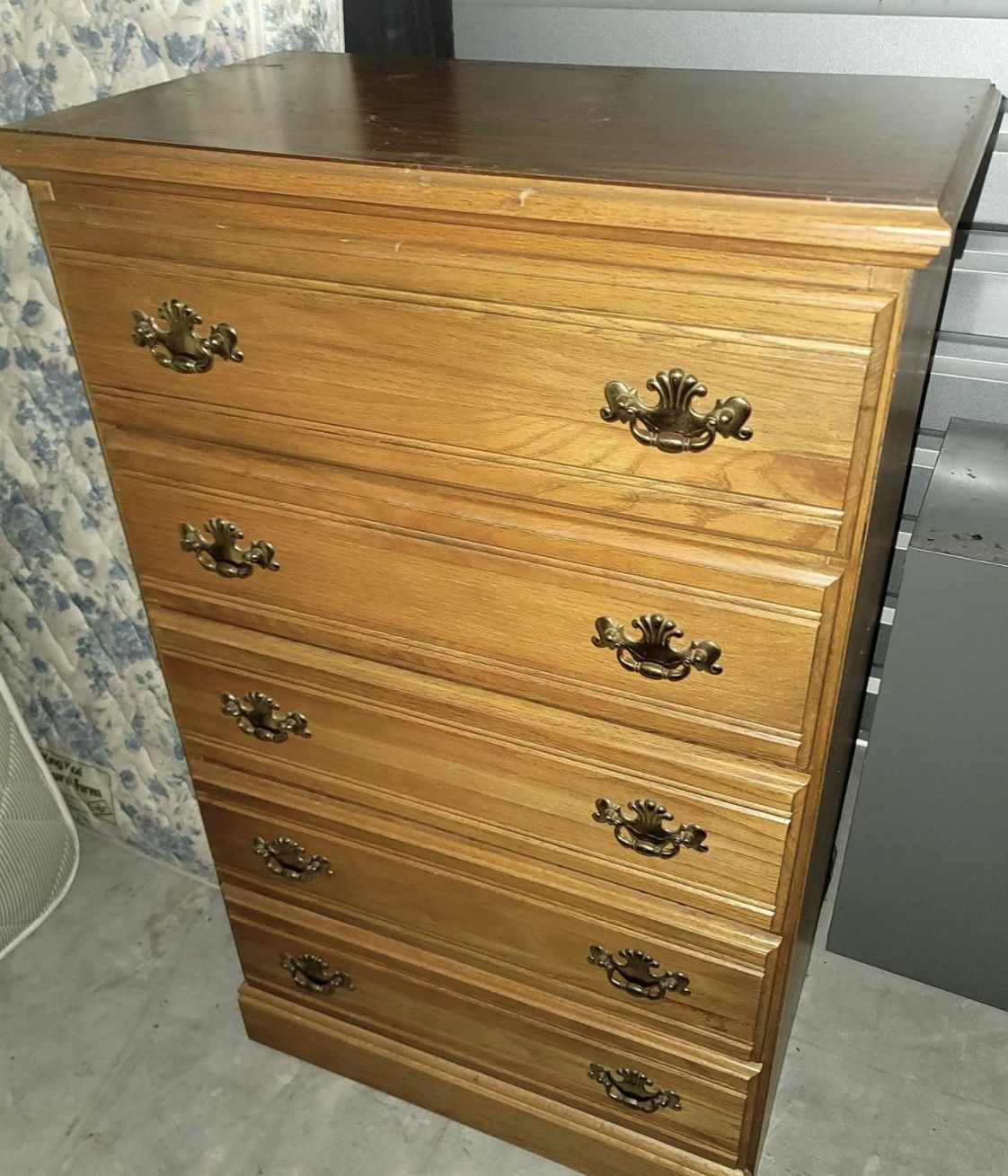 Wood Brown Dresser