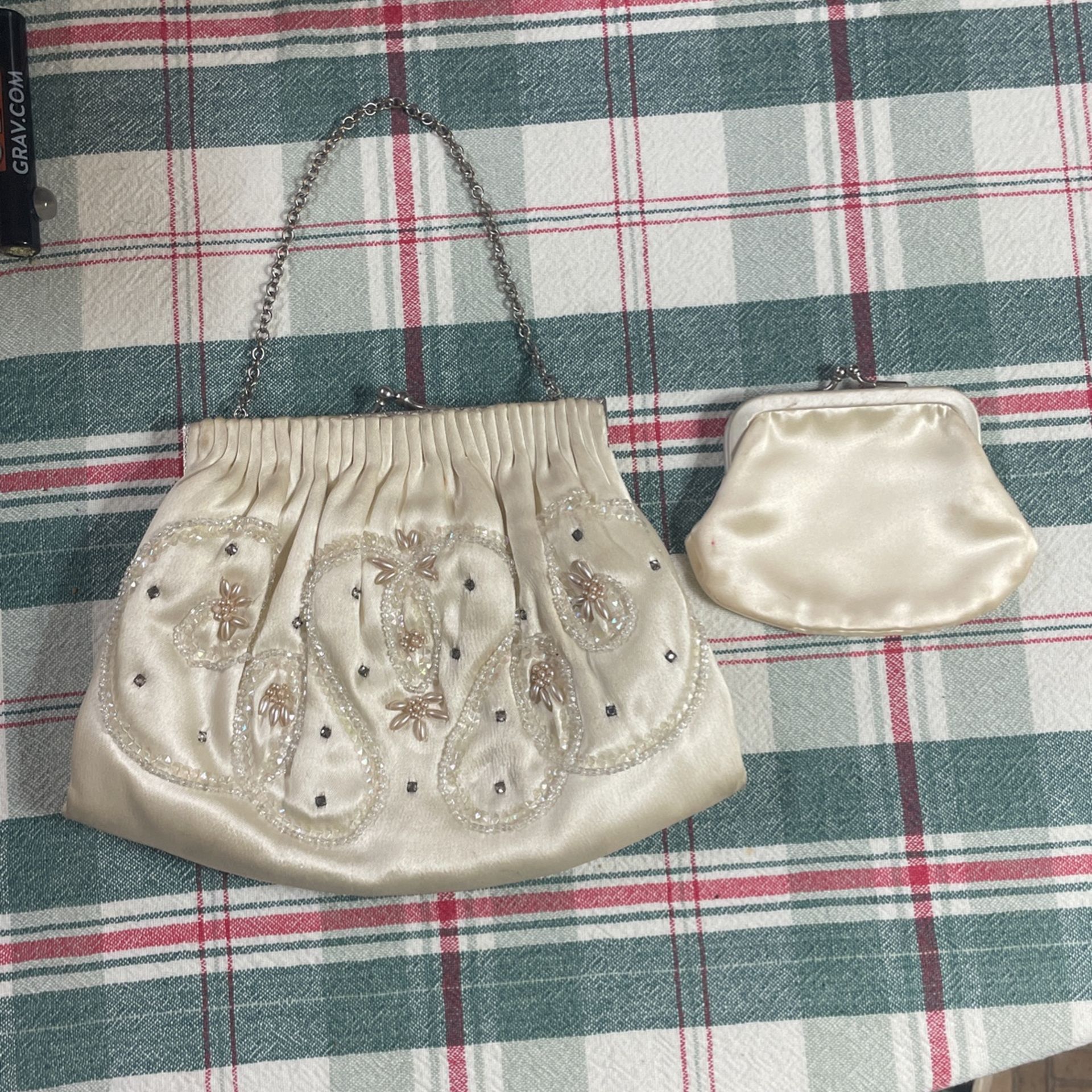 Antique Purse With Coin purse