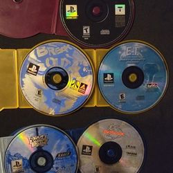 5 Playstation1 Games
