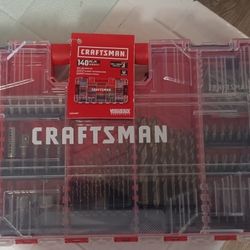 Craftsman 140-piece impact drill/driver bit set 
