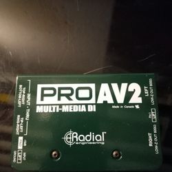 Radial Engineering Pro Av2 Multi-media Di