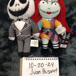 Jack And Sally Plush