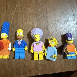 Lego The Simpsons Mini Figures 