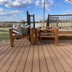  Custom Outdoor Chair Set (Chestnut)