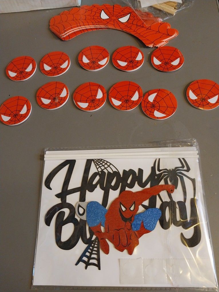 Spiderman Party Decorations