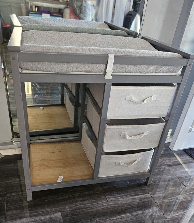 Baby Changing Table With Drawers 