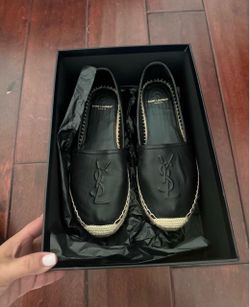 AUTHENTIC YSL ESPADRILLES - 37.5