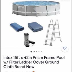Intex Pool 15x42ft New