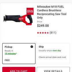 Milwaukee sawzall