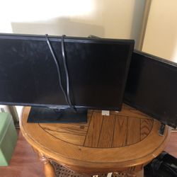 2 Flat Screen TVs