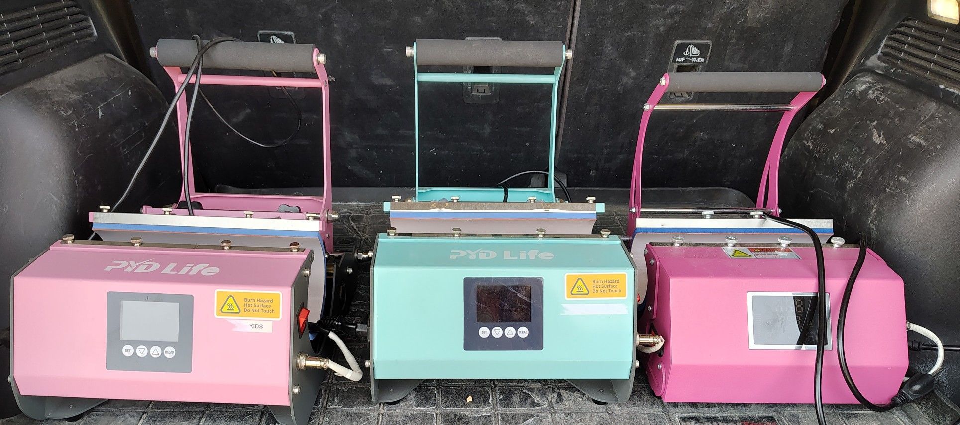 Tumbler Heat Press Set Of 3
