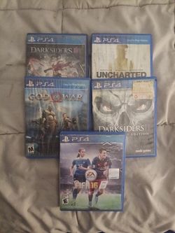 PS4 Games Bundle – Lot of 5