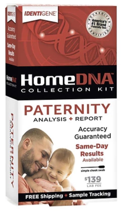 DNA Paternity Home Collection Kit