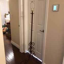 Rod Iron Floor Lamp