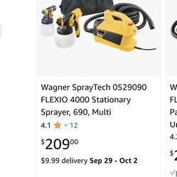 exelente máquina para pintar Wagner es la grande trabaja exelente tiene 2 pistolas con 2 contenedores $80