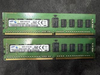 SAMSUNG 16GB (2x8GB) DDR4 ECC Registered Server Memory
