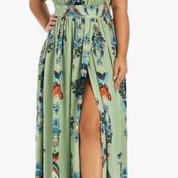 Boho Maxi Dress Plus Size 2x. BRAND NEW