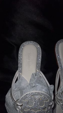 White Tory Burch Sandals 