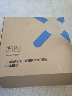 Luxury shower system combo