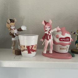 KFC x Genshin Collab Toys 