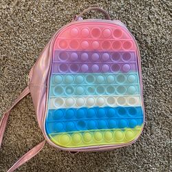 Like New Pop It Backpack Girls Kids 
