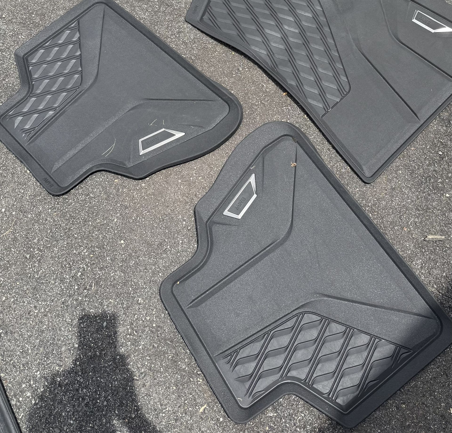 BMW All-Weather Rear Seat Floor Mats (2019-2024 X5)