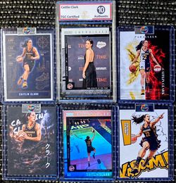 Caitlin Clark Trading Card Lot of 6