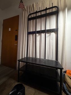 Free Ikea Coat Rack and Bench