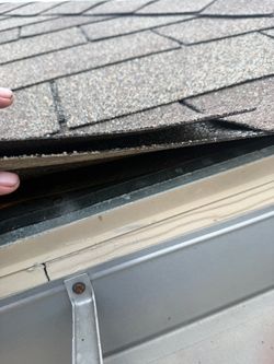 Missing shingles